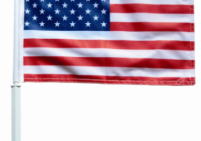 US CAR WINDOW FLAG