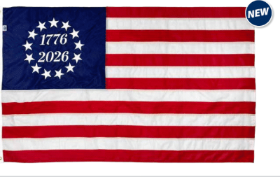 1776-2026 3x5 nylon printed